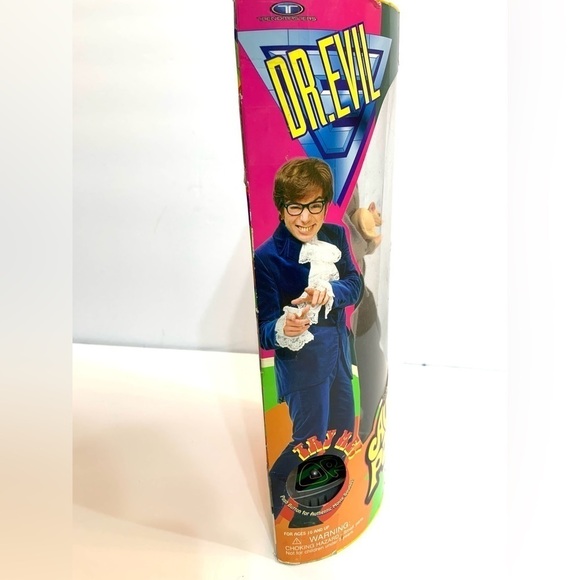 VTG 1998 NEW IN BOX Trendmasters Austin Powers DR EVIL 9" Figure + Accessories - Picture 3 of 6
